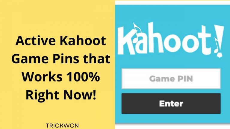 100% Working Kahoot Game Codes that Always Work [LIVE]